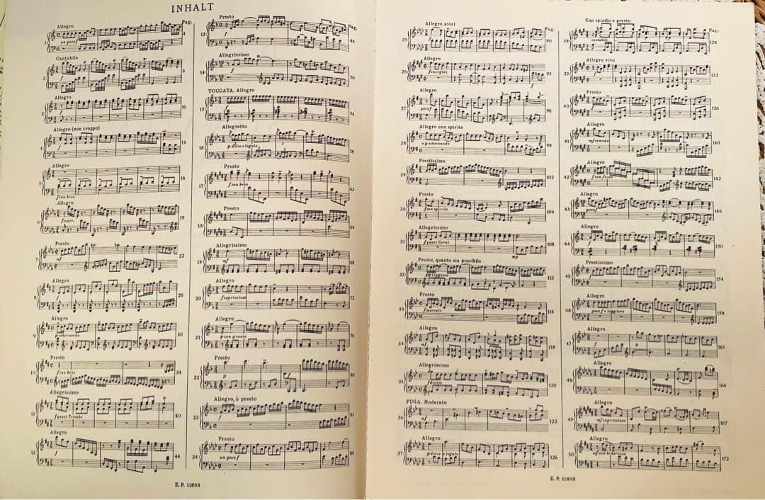 ペータース版　D.スカルラッティ　150のソナタ　全3巻