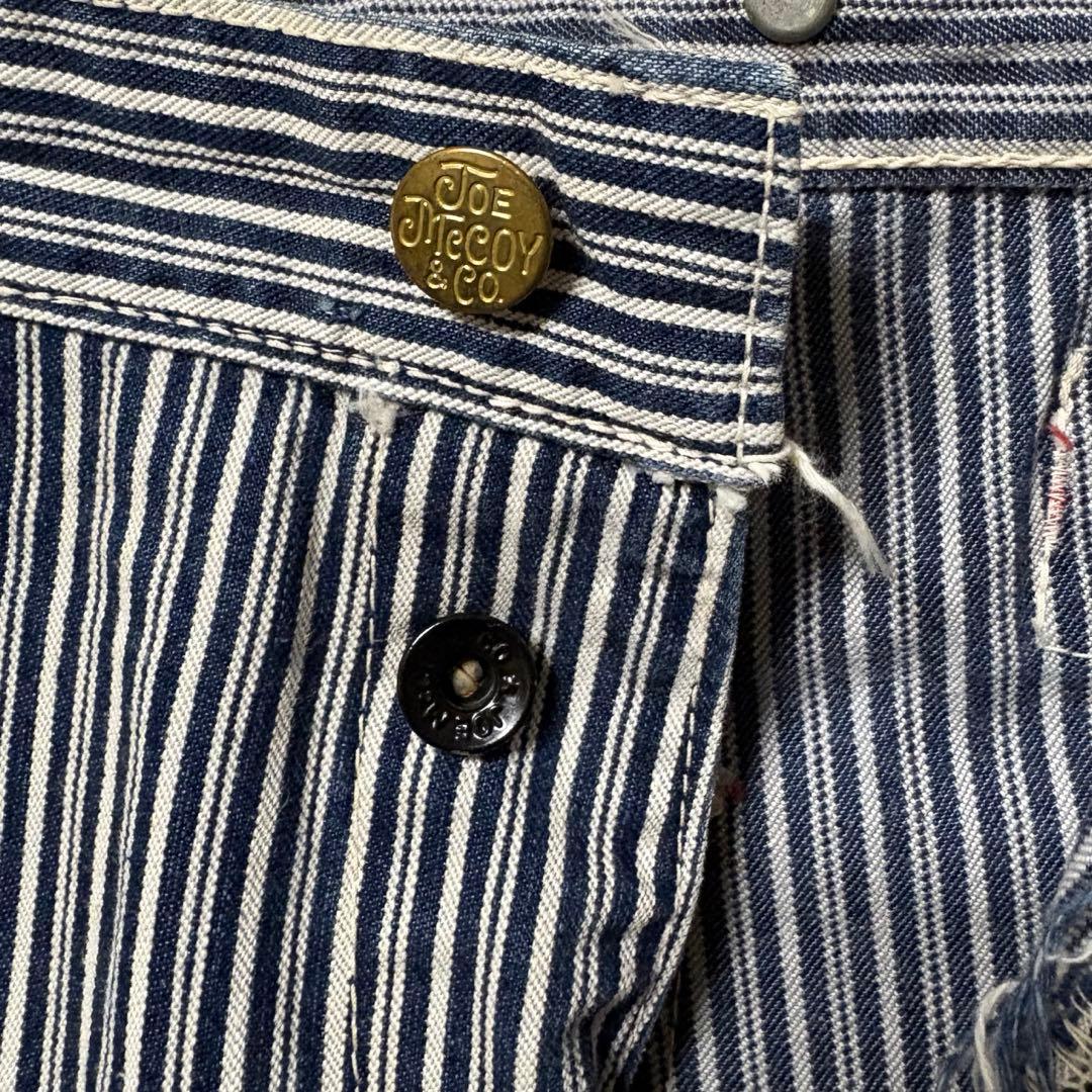 JOE McCOY 8 HOUR UNION Lot.11 ヒッコリーパンツ