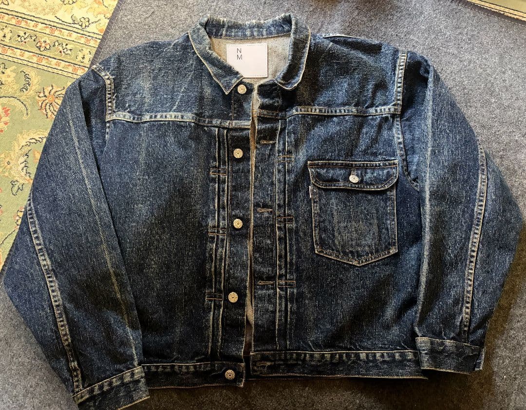 ニューマニュアル NewManual#001T-BACK DENIMJACKET