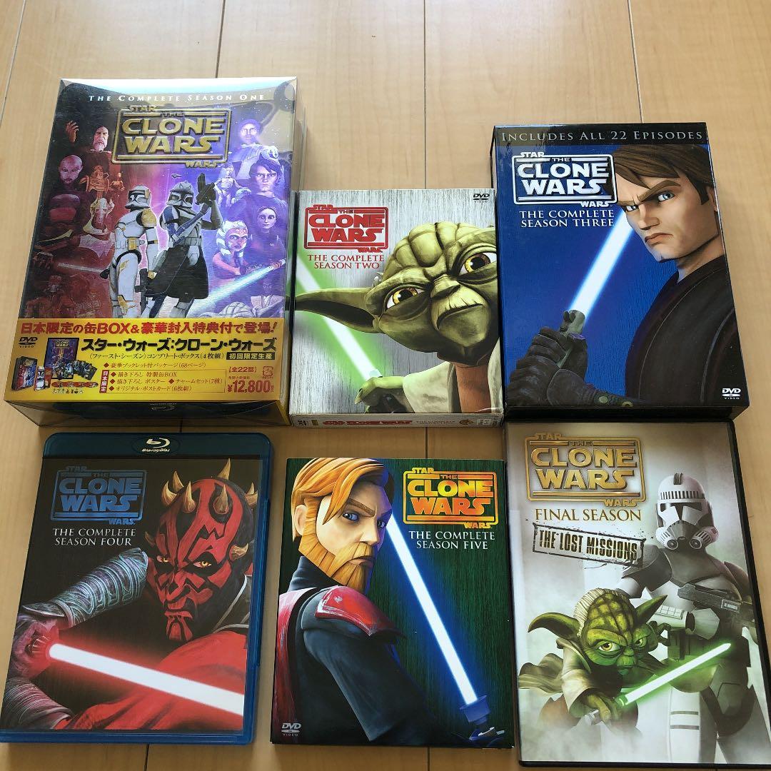 スターウォーズクローンウォーズシーズン1から6