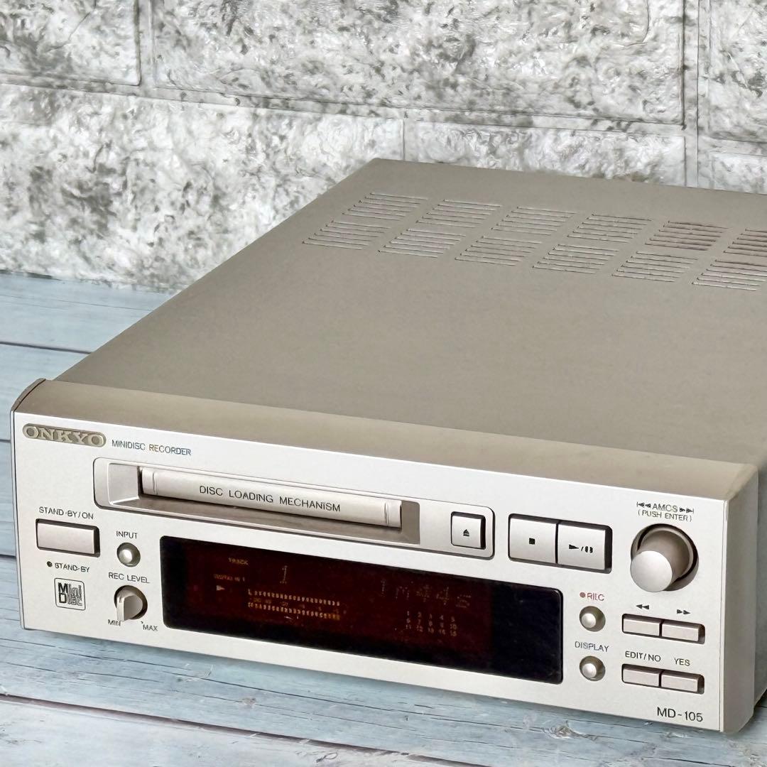 ONKYO「INTEC 205シリーズ」MDレコーダー MD-105