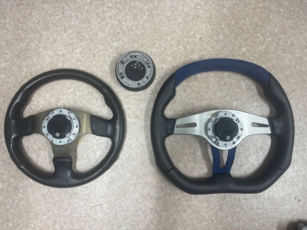 momoステ　クイックリリース付き　おまけハンドル