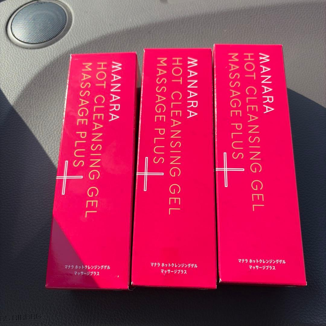MANARA HOT CLEANSING GEL MASSAGE PLUS 3本