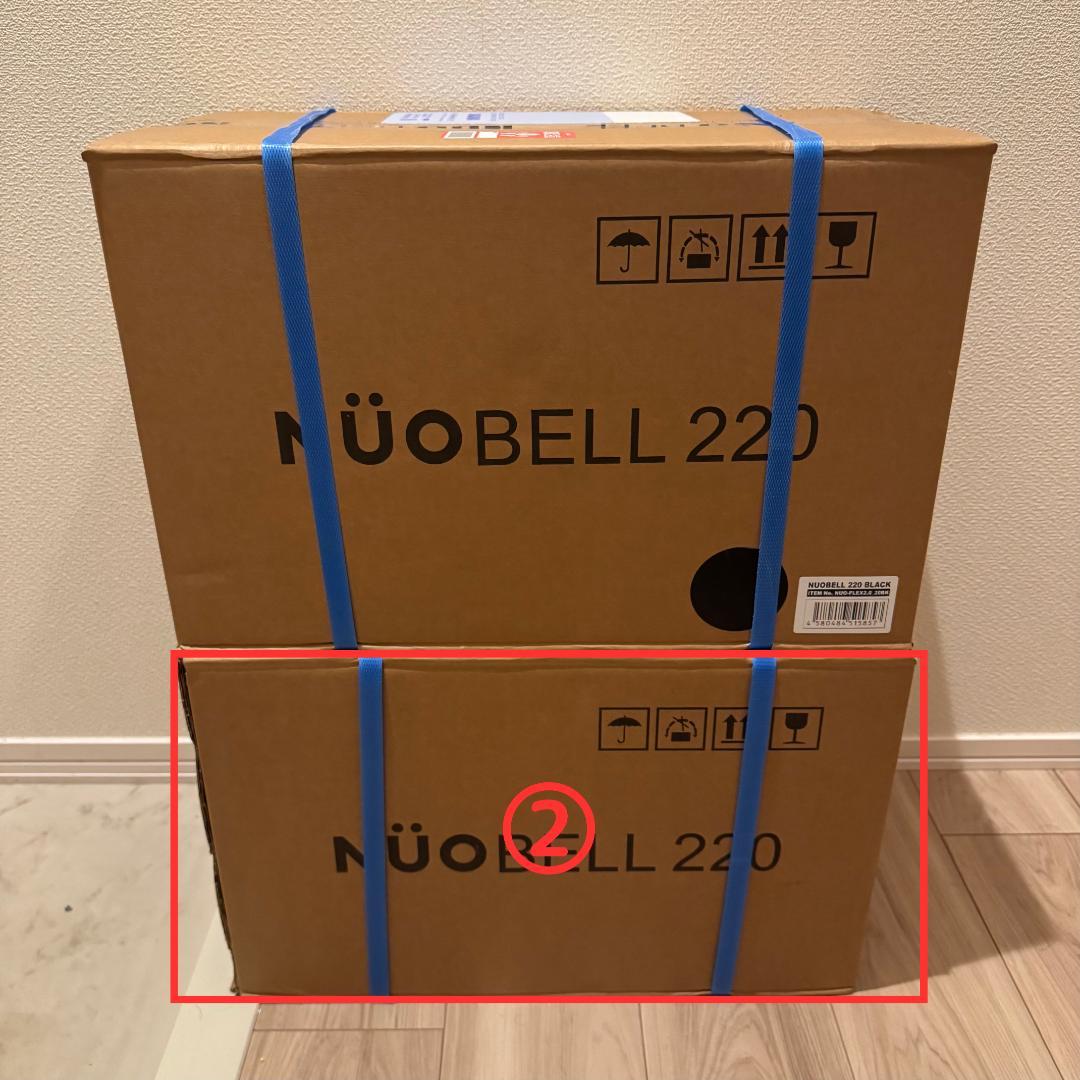 新品 FLEXBELL 20kg 2kg刻み NUOBELL ブラック ②