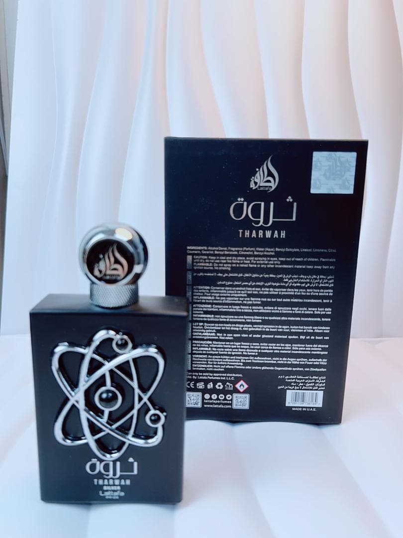 香水(男性用) LATTAFA THARWA SILVER EDP 100ml ORIGINAL