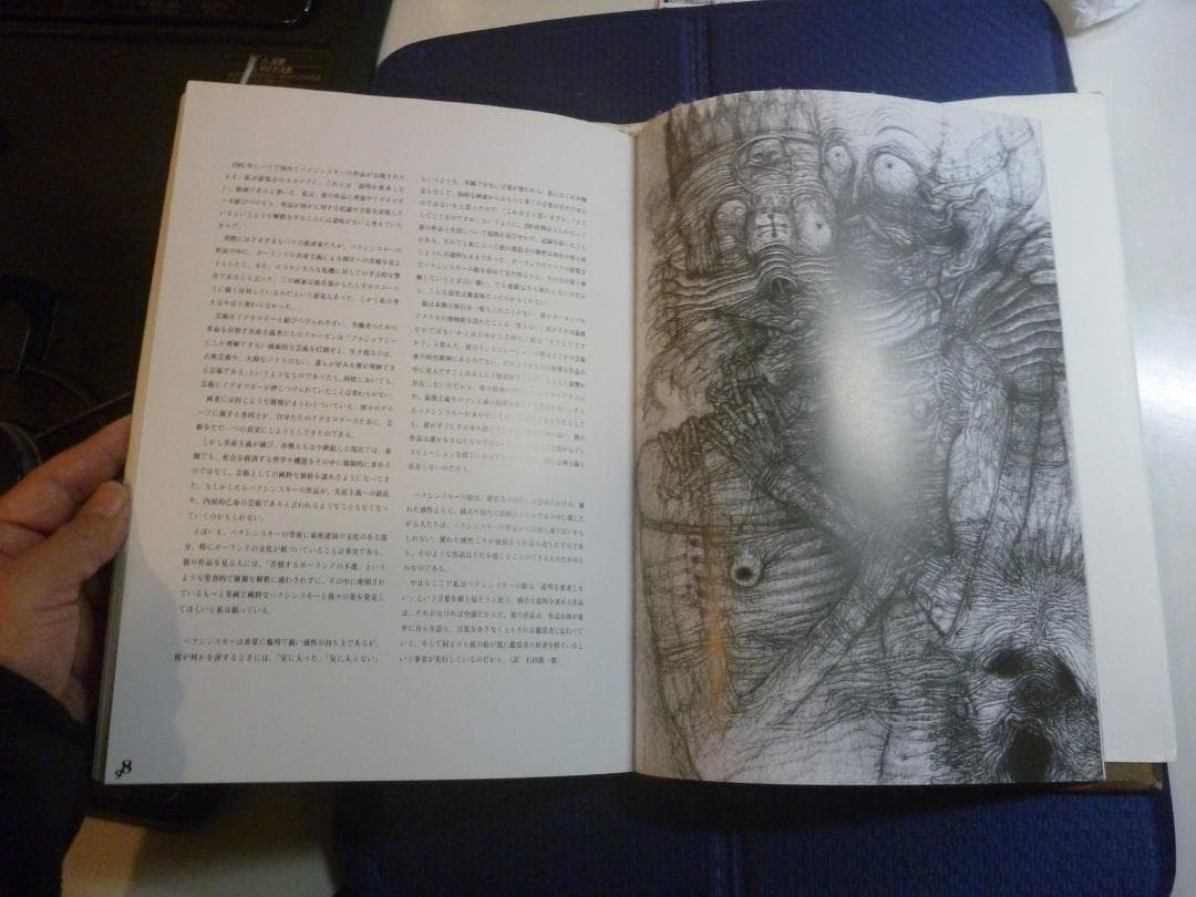 美品●プレミアム書籍●初版第一刷】ベクシンスキー画集　1997年発行の日本初画集