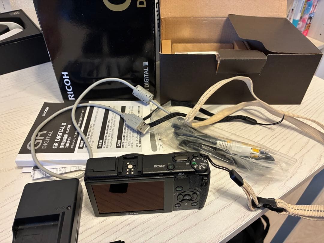 【美品】RICOH GR DIGITAL III(3) ショット数1535回