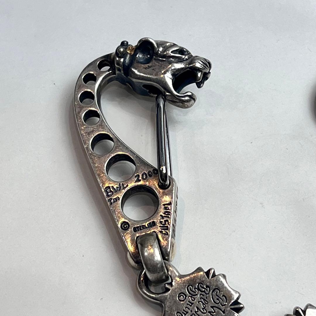 希少　Bill Wall Leather BWL ヒョウ キーチェーン　ベルト