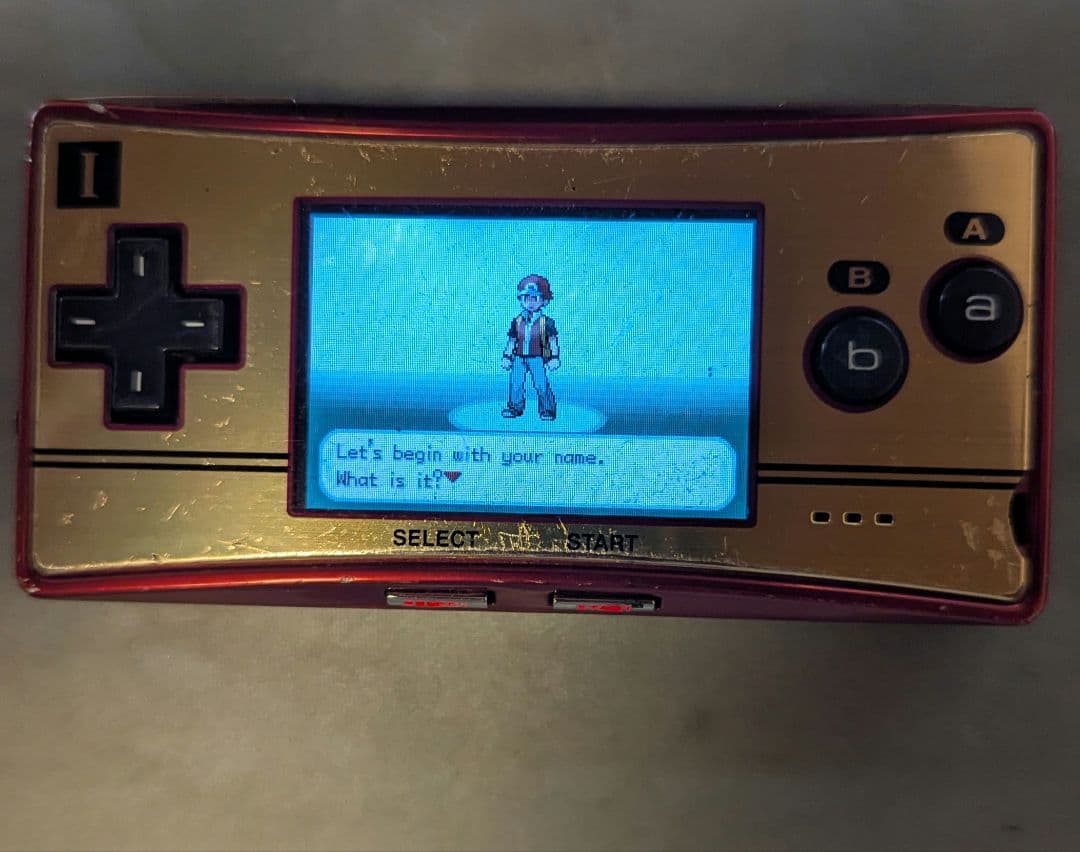 ゲームボーイ ミクロ GAME BOY MICRO