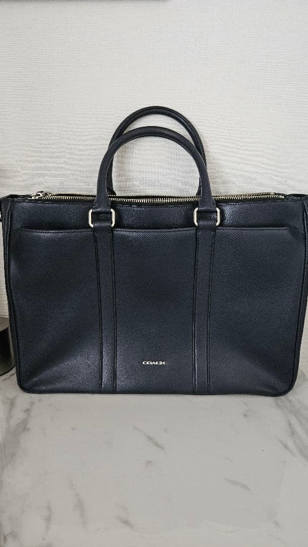 【超美品 あと1日】COACH メトロポリタン ダブルファスナービジネスバッグ