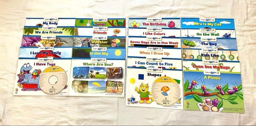 CTP絵本 Learn to Read バラエティーパック22冊+CD2枚