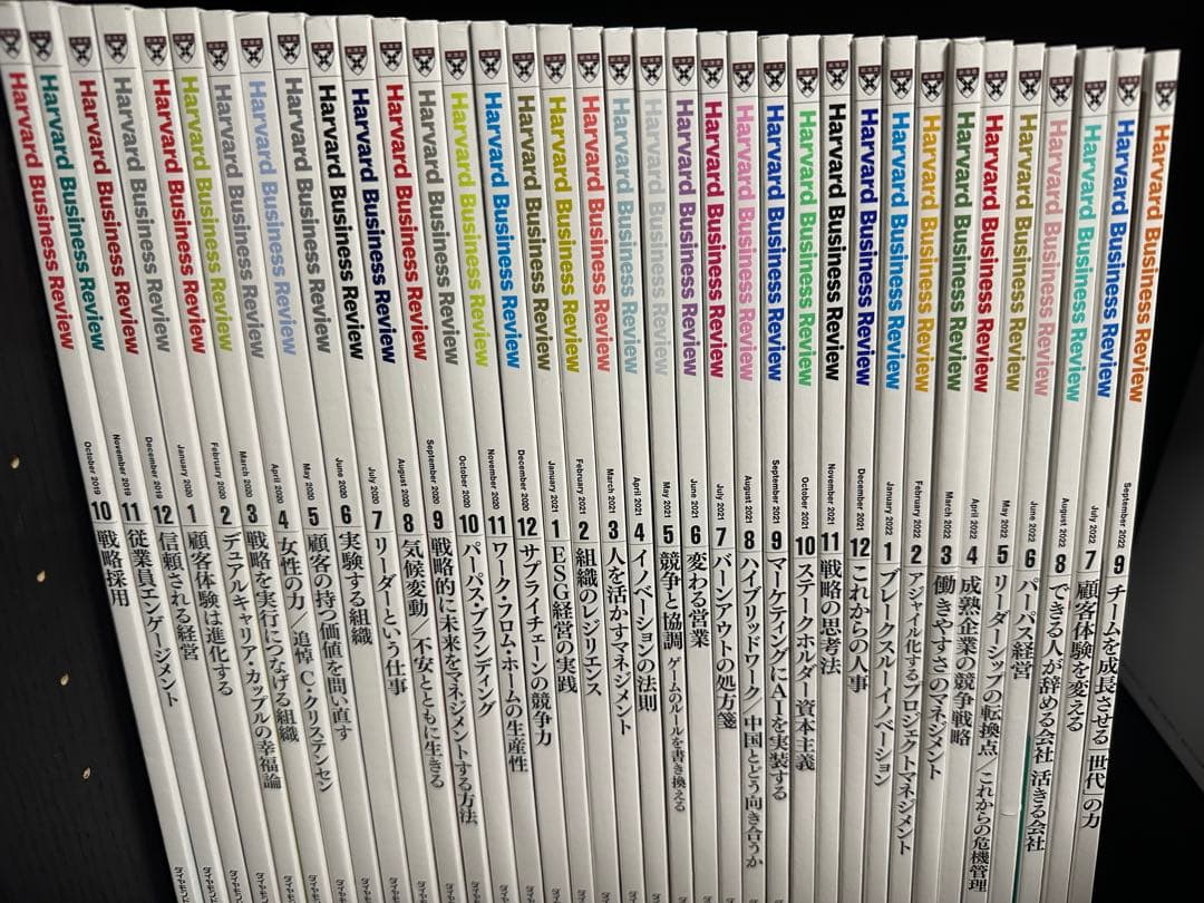 Harvard Business Review 日本語版 36巻セット