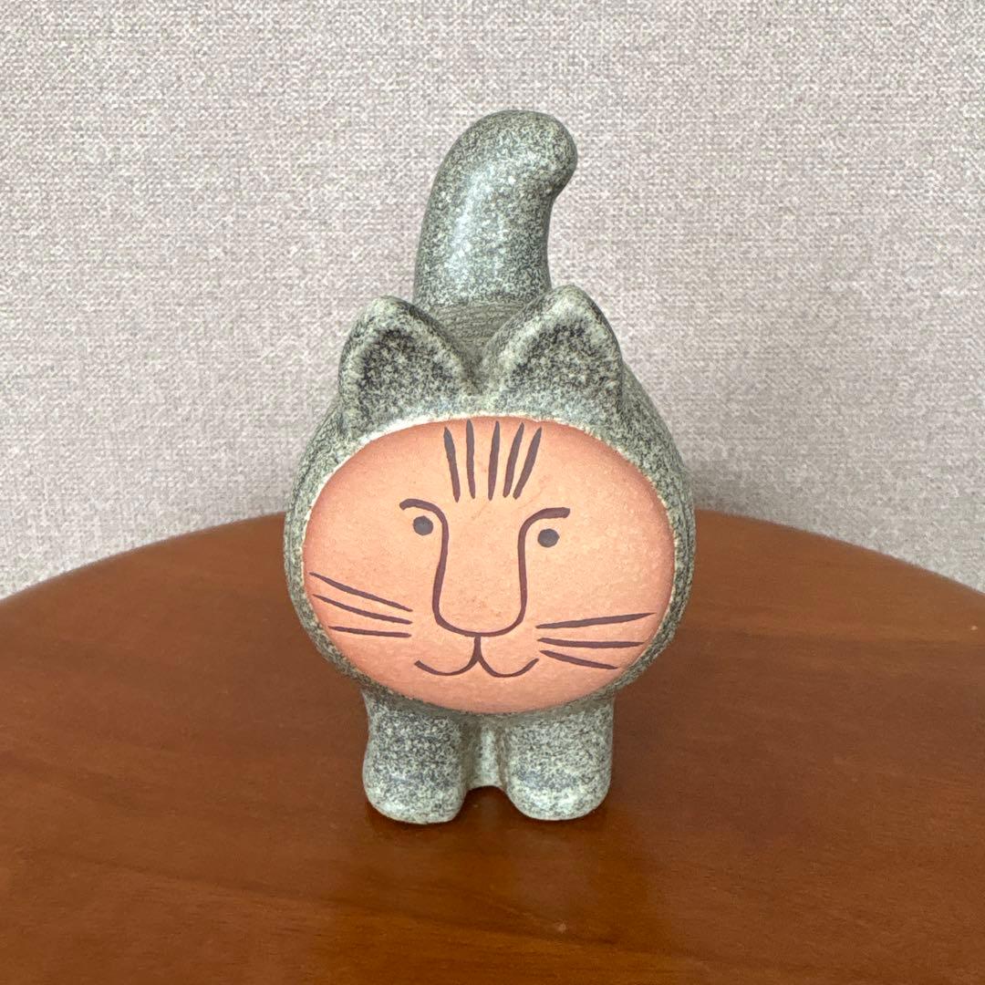 とむ 　 Lisa Larson DIECI CAT /グレー