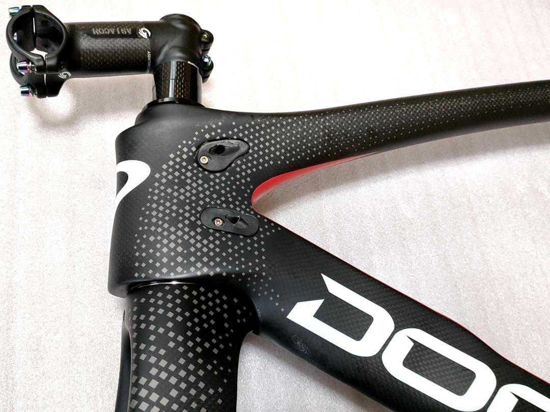 超軽量 50cm カーボンフレームセット ロードバイク 自転車 中古 700C