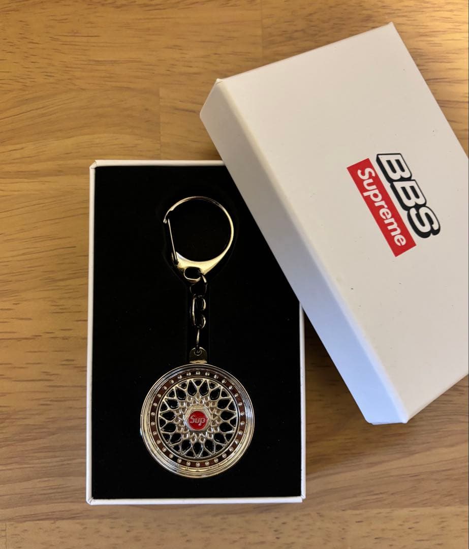 小物 Supreme BBS RS Rim Keychain Silver