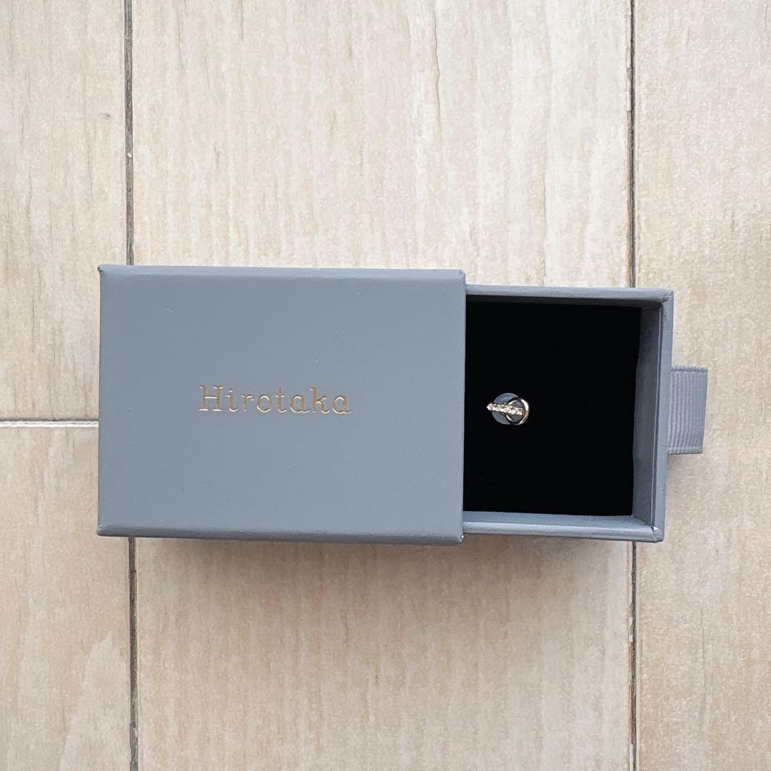 Hirotaka 片耳用ピアス ゴサマー