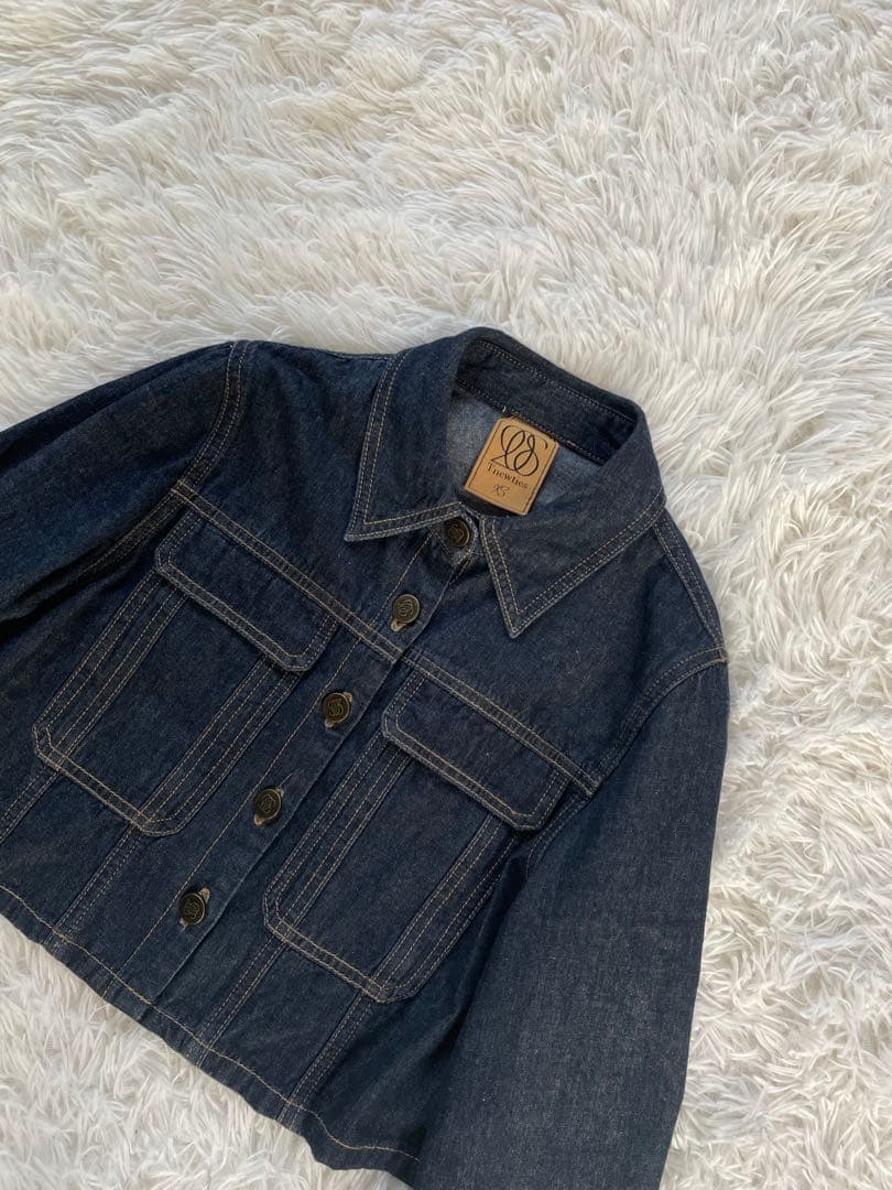 Tnewties もうひとつのダイアリー　クロップドデニムジャケット