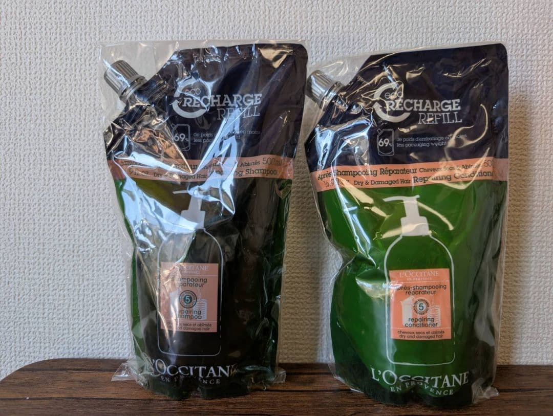 ロクシタン　シャンプー&コンディショナー詰め替え用