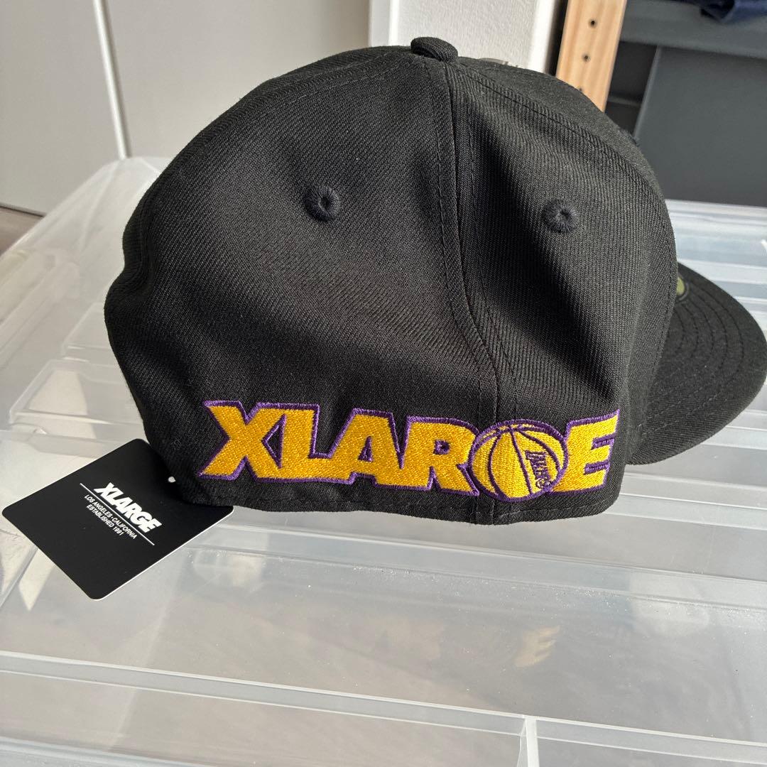 ニューエラ　レイカーズ　 x-large キャップ 7 3/4