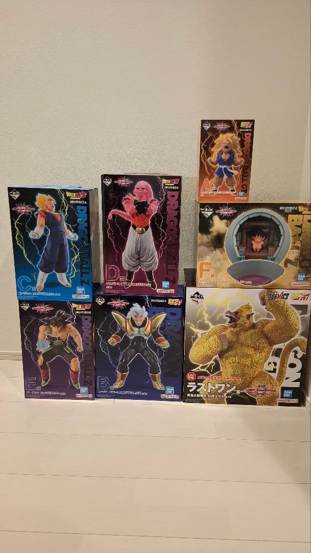 新品未開封　ドラゴンボール　一番くじ　オムニバスアルティメット　7体セット