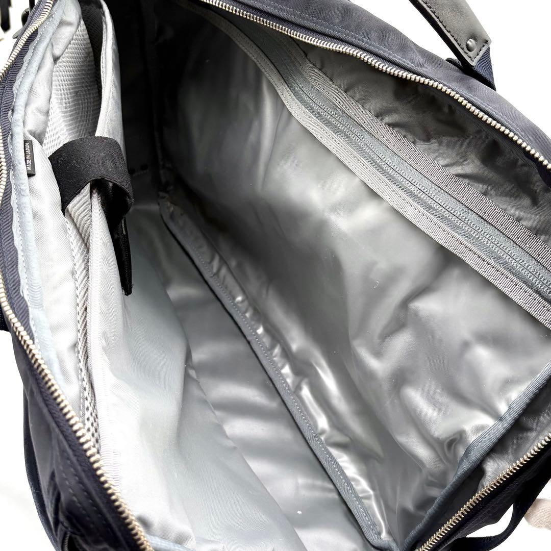 【極美品】ポーター リフト 3way ビジネスバッグ リュック A4可 ネイビー