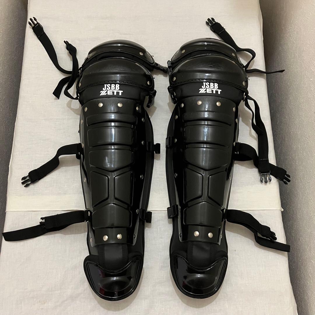 美品 ZETT JSBB 軟式用 キャッチャー 防具 セット ブラック　黒　くろ