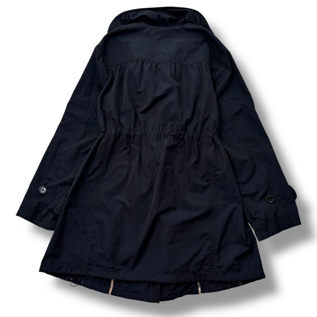 極美品】ＢＵＲＢＥＲＲＹ　バーバリー　モッズコート　トレンチ　ノバチェック　XL