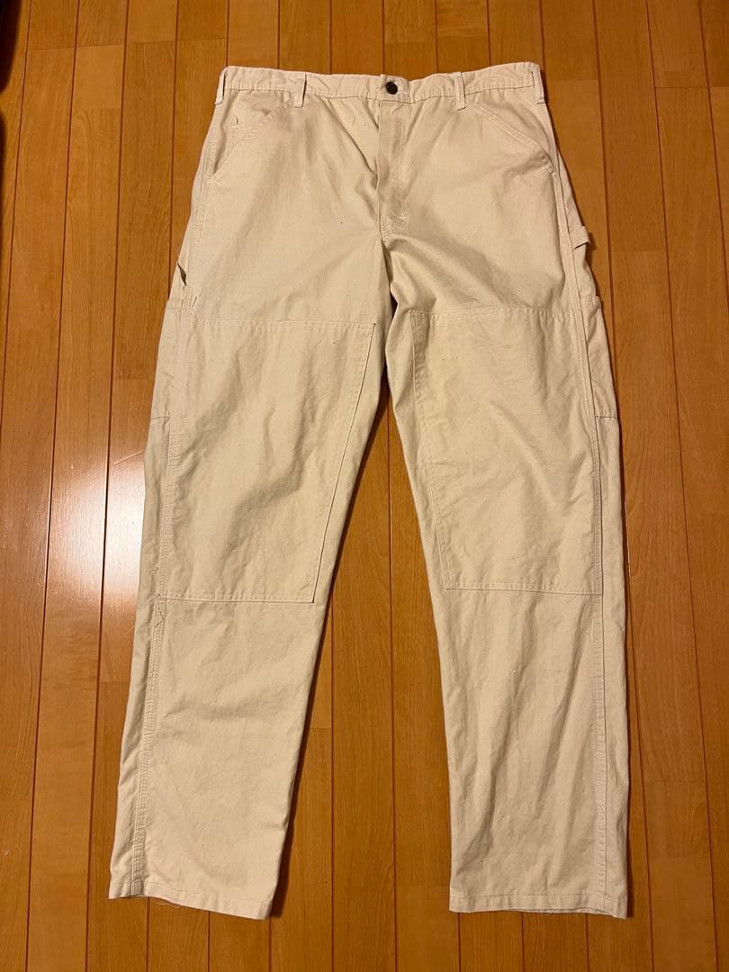 80年代 STANLEY ダブルニー ペインター パンツ アメリカ製