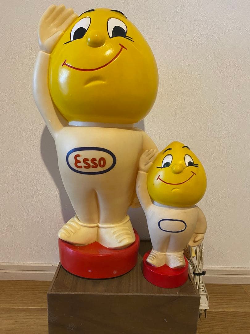 Esso キャラクターランプ 大小セット