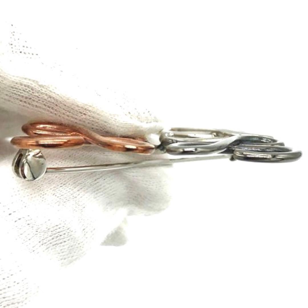 未使用級✨ロエベ ブローチ アナグラム パラジウム　4色 ゴールドシルバー