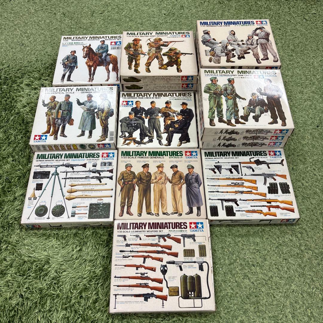 TAMIYA 1/35 ミリタリーミニチュア20点セット　A22