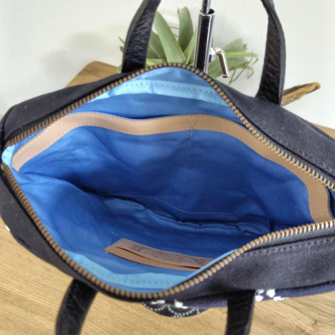 ミナペルホネン/2025tambourineタンバリンネイビー×白/ロングミニ