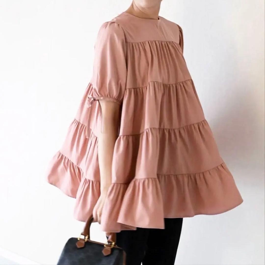 ネージュ neige ティアードチュニックワンピース 新品未使用