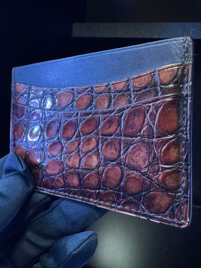 ベルルッティ Berluti クロコダイル名刺ケース　カード