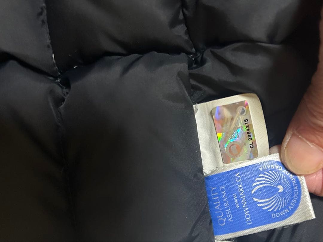 早い者勝ち‼️カナダグース ダウンベスト　ブラック　メンズ　ダウン厚め　希少レア