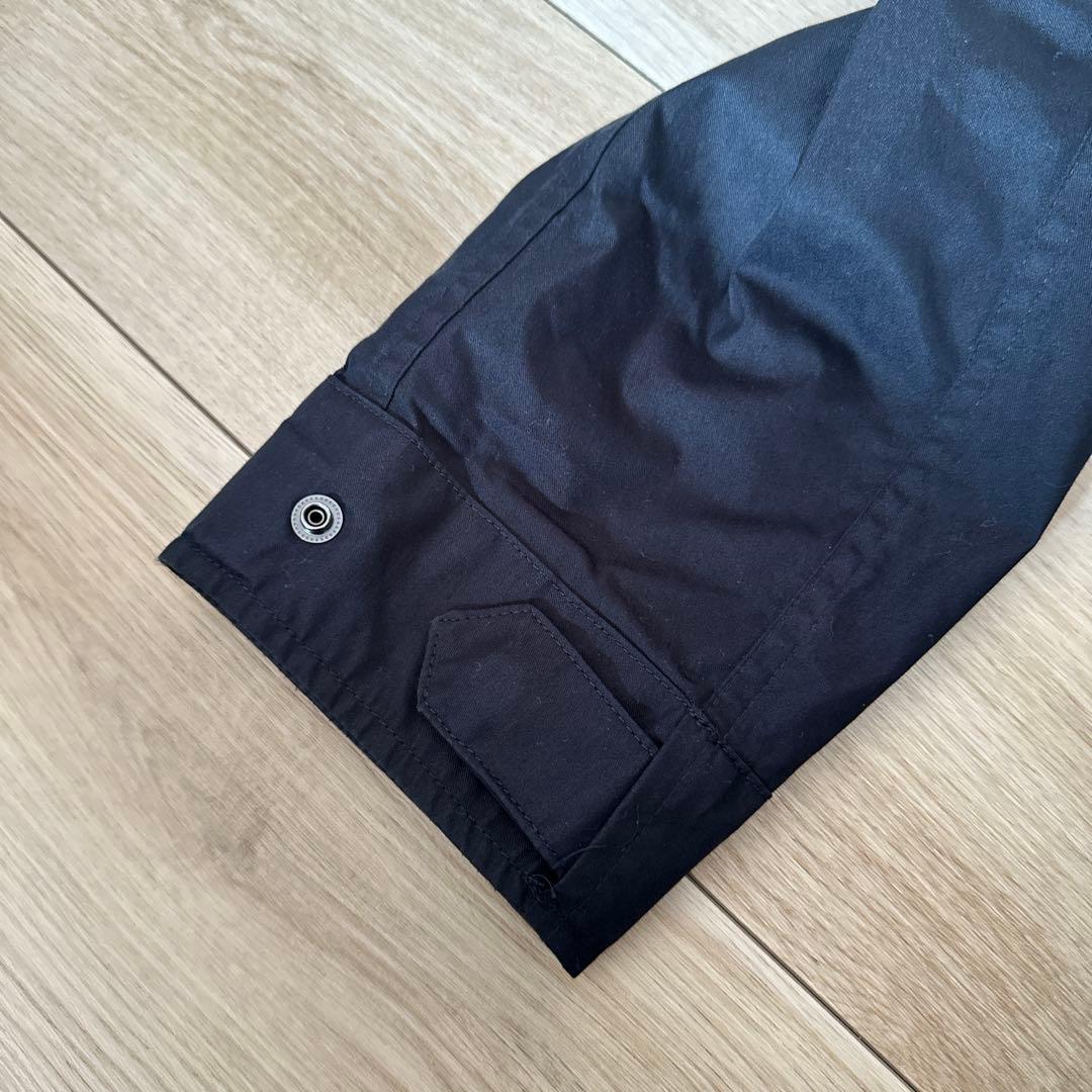 ブラック フード付き モッズコート