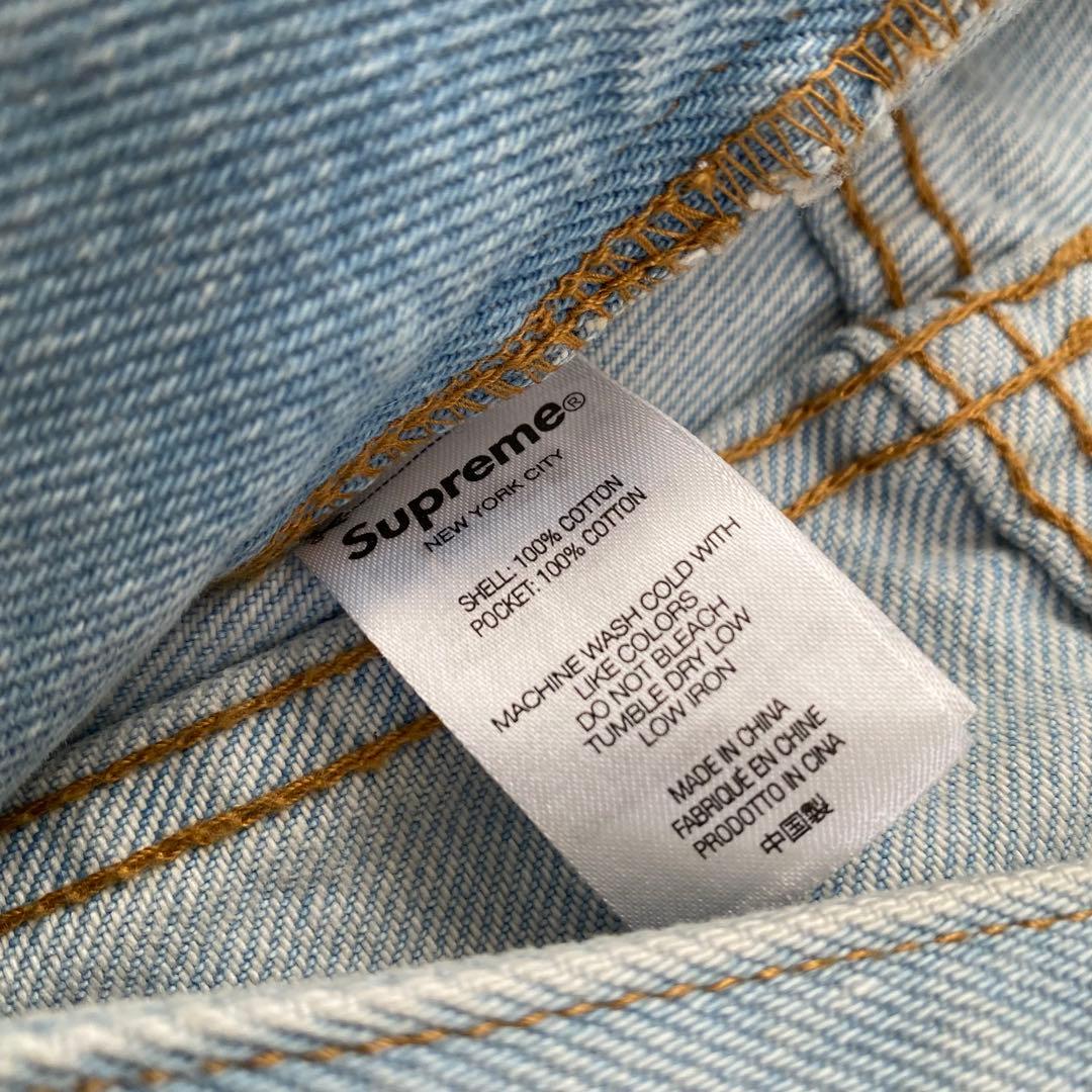 S*e様 極美品【シュプリーム】デニムパンツ　ダブルニー　ワーク　ユーティリティ