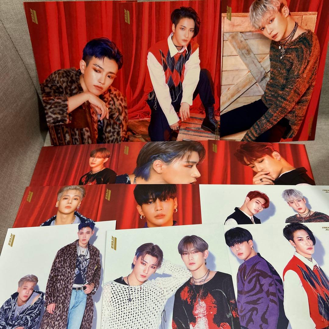ATEEZ TREASURE ALL TO ACTION ホンジュン 直筆サイン