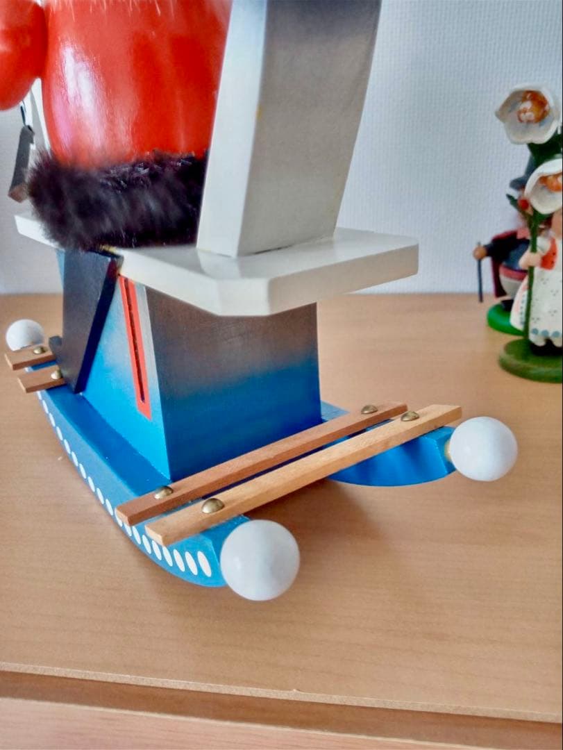 煙出し人形　木馬　ドイツ　ザイフェン　クリスマス