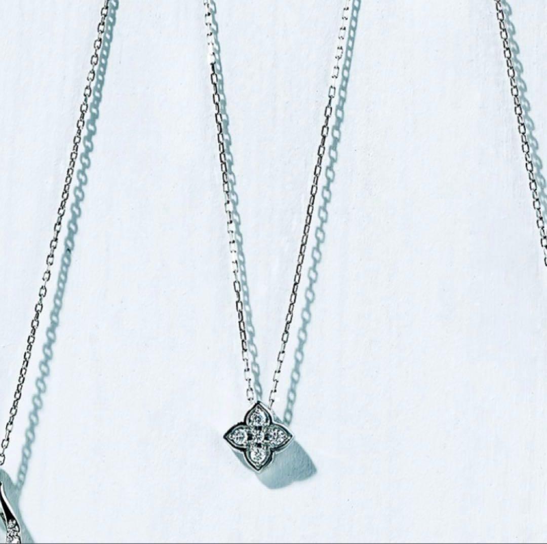 未使用級♡ヴァンドーム青山　50周年記念ネックレス プラチナ