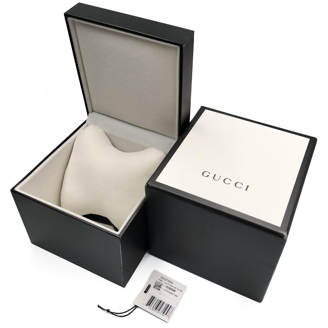 グッチ 腕時計 SYNC メンズ インターロッキングG シェリーライン 白色系