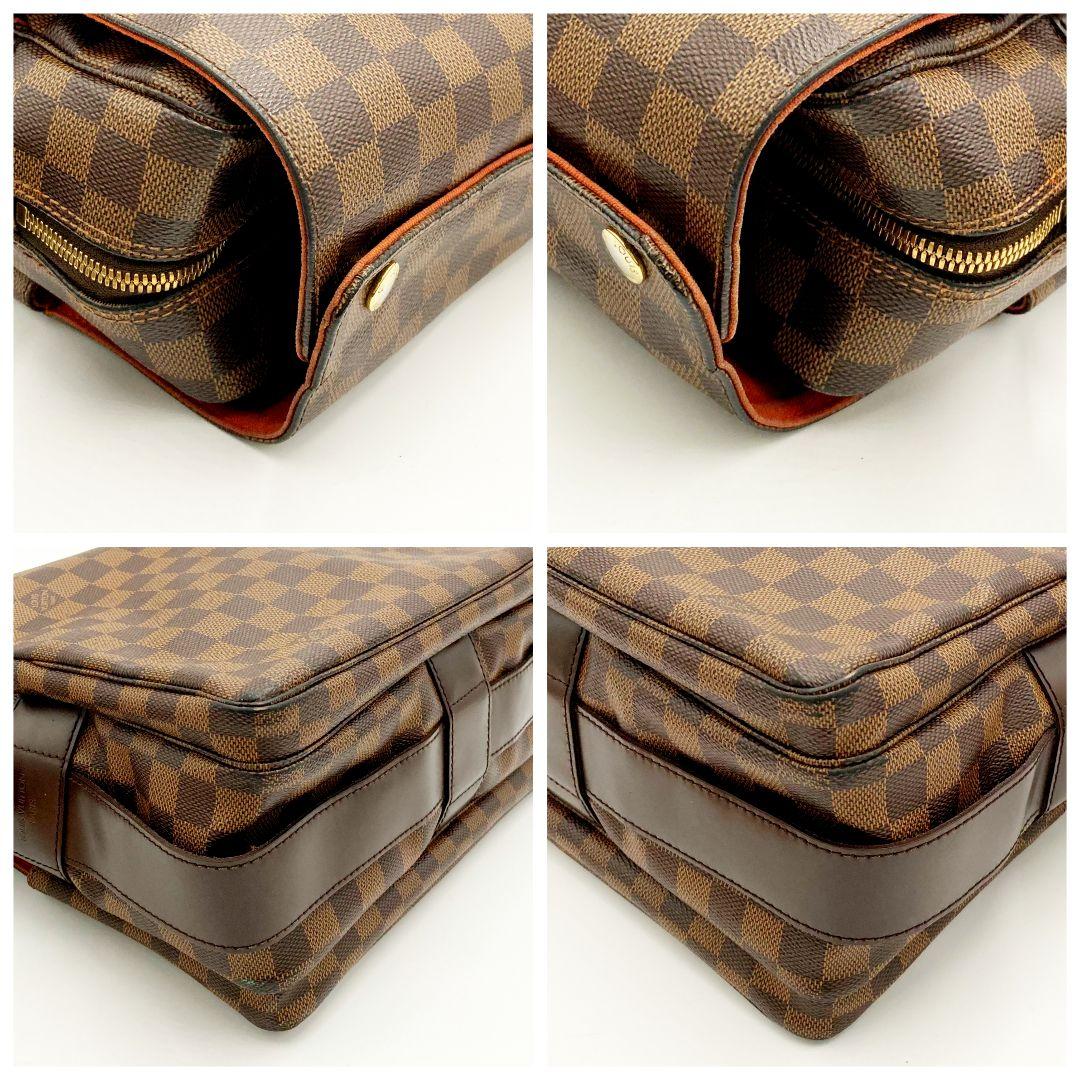 正規品 ルイヴィトン ダミエ ナヴィグリオ エベヌ ショルダーバッグ 美品