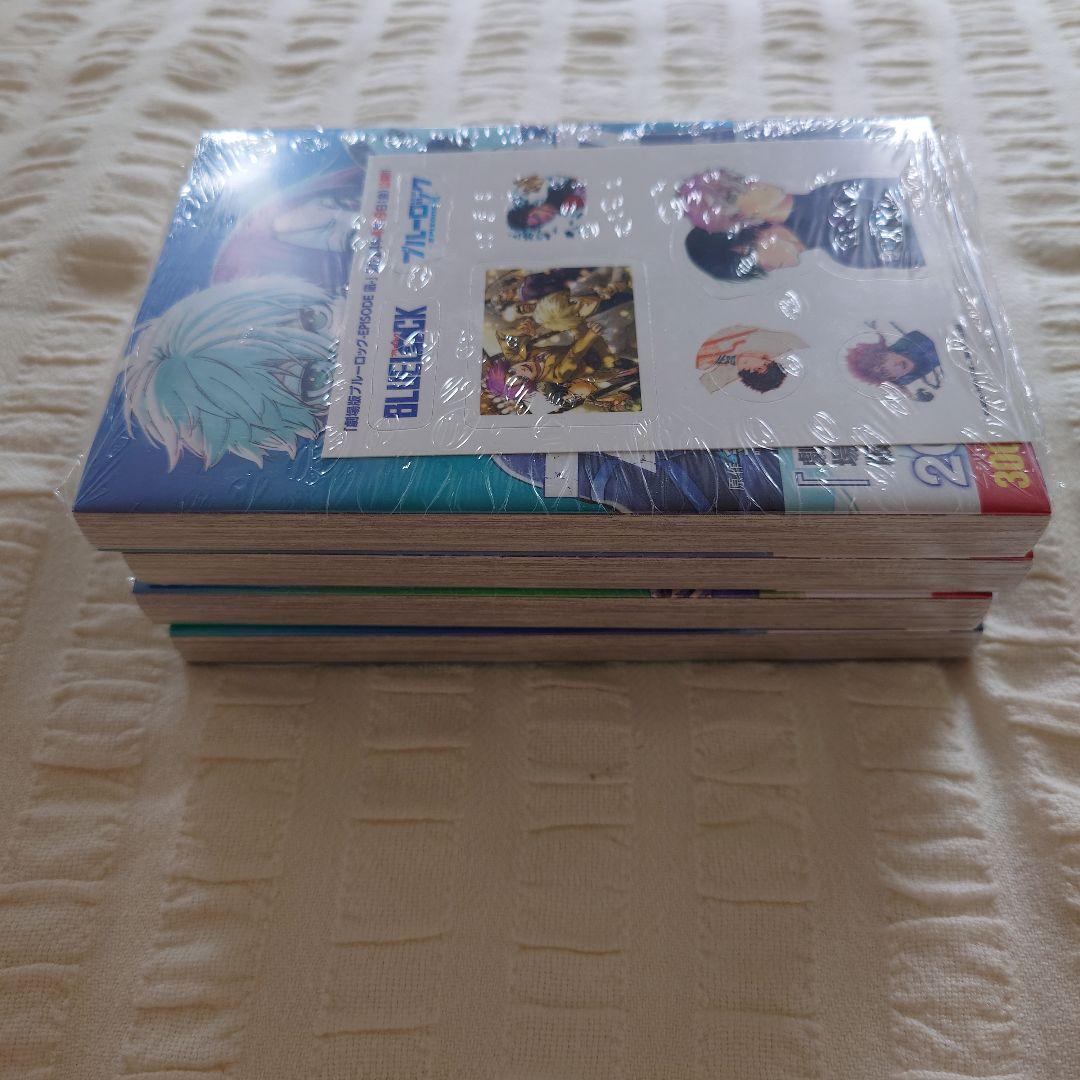 ブルーロック―EPISODE 凪― 1〜4 特典 フレークシールステッカー付き