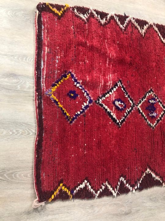 モロッカンラグ　287cmx115cm