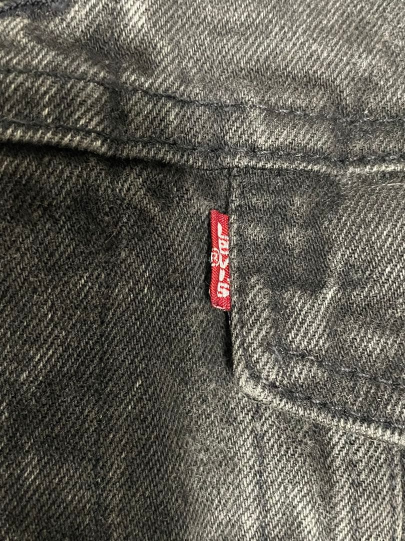 80s Levi's アシッドウォッシュ 70507 ブラックデニム USA製