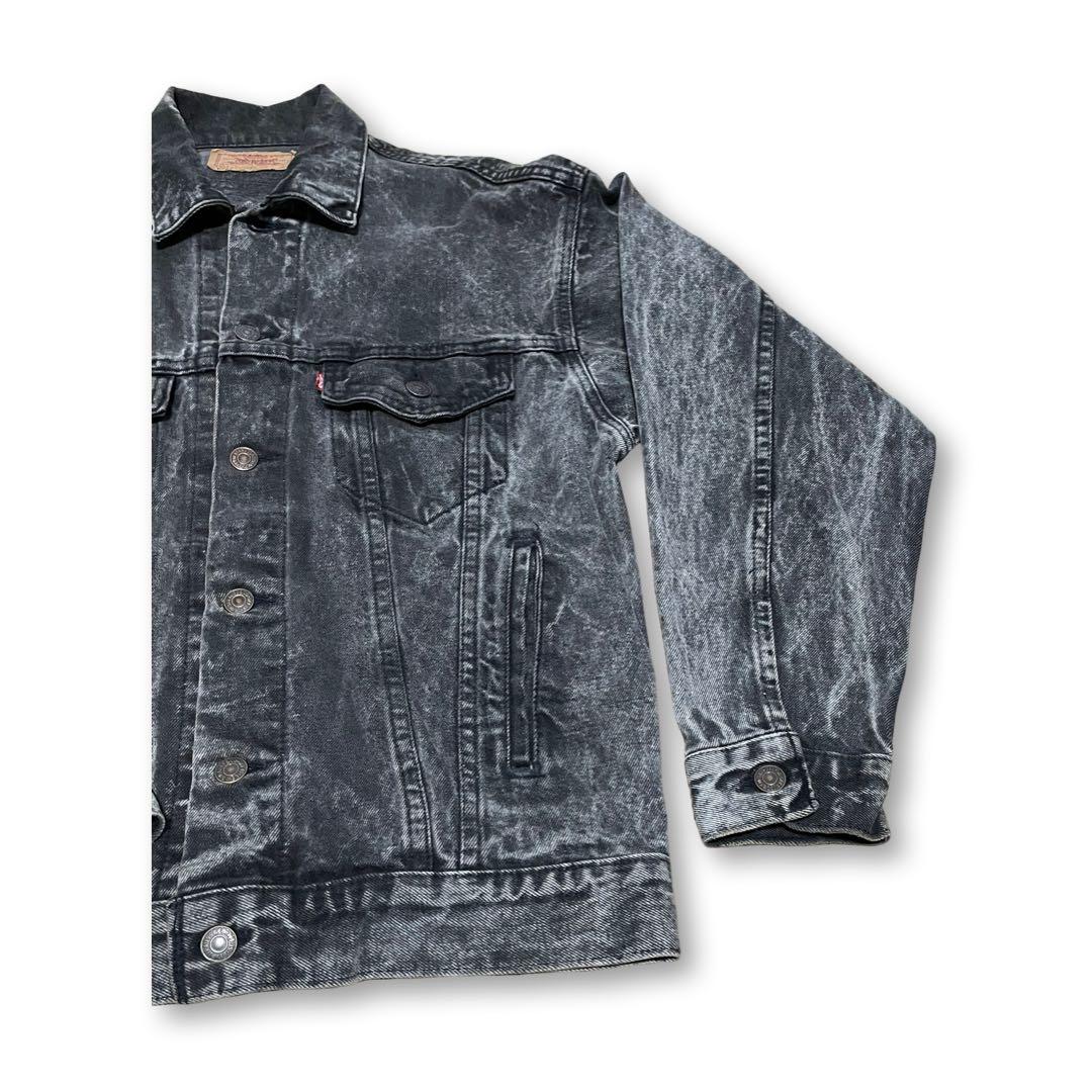 80s Levi's アシッドウォッシュ 70507 ブラックデニム USA製