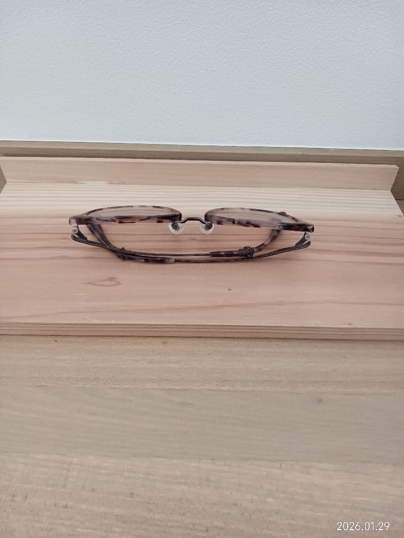 ブラウン系メガネ(度あり)