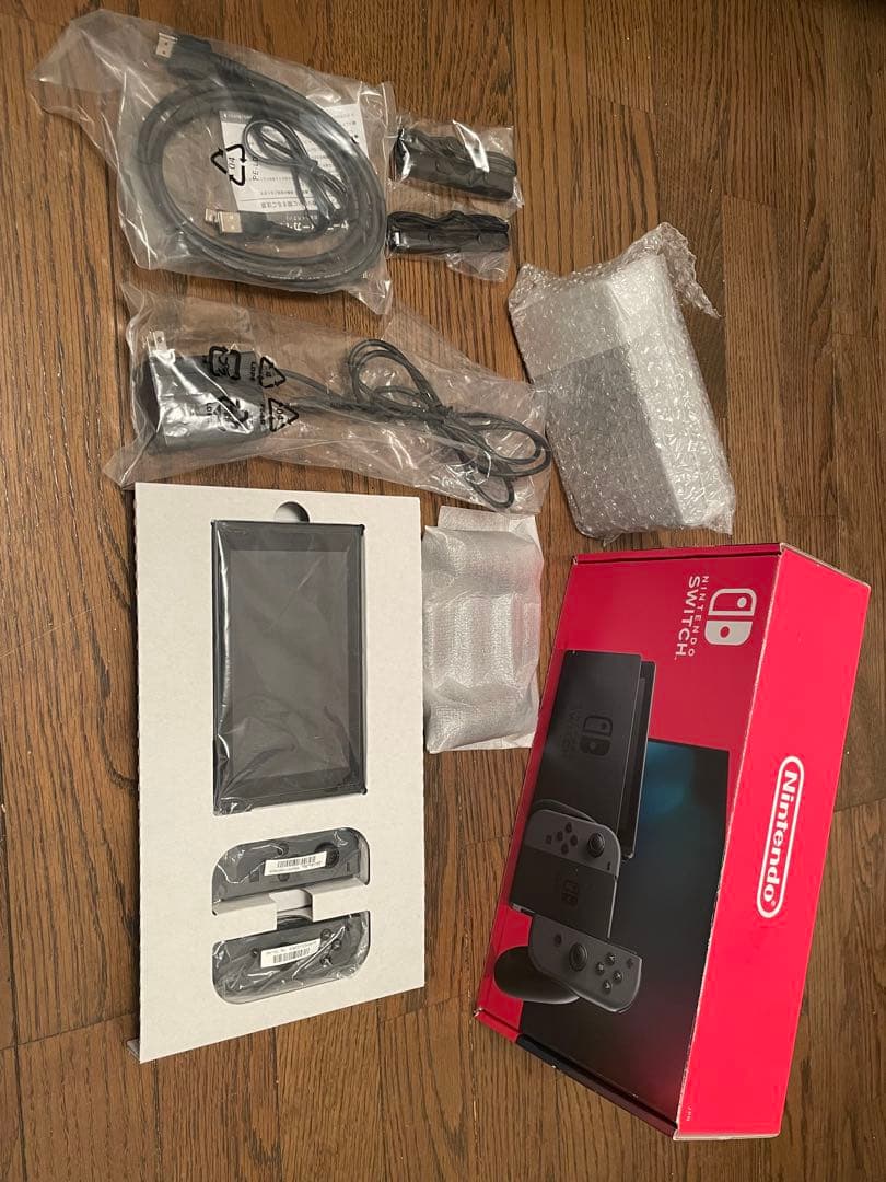 Nintendo switch グレー+コントローラー