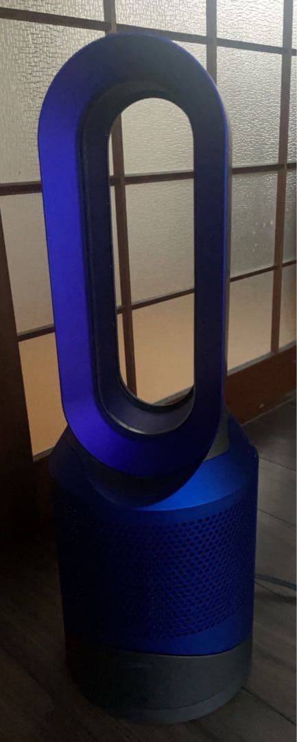 Dyson 温冷風機　青 羽根なしデザイン