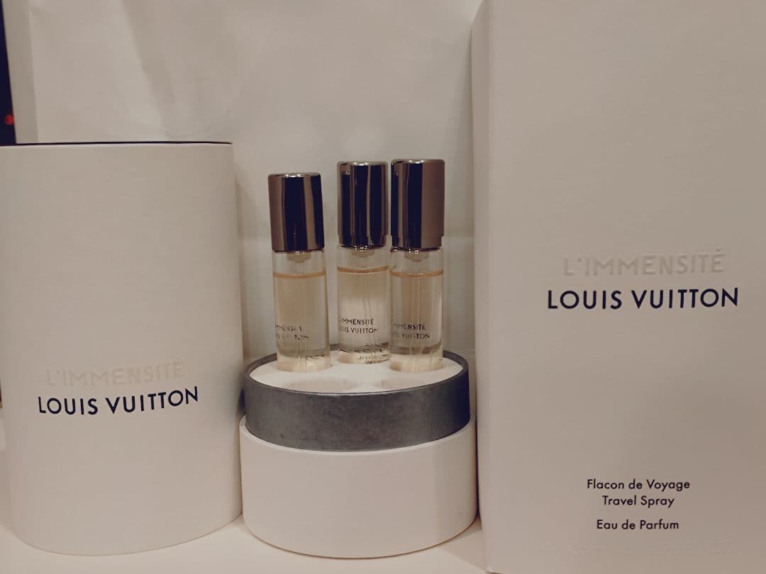 LOUIS VUITTON L'IMMENSTIÉ トラベルスプレー ３本セット